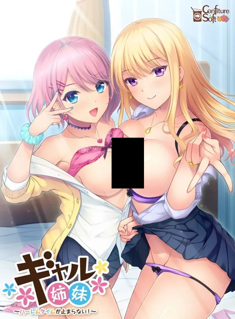 图片[1]-【PC/生肉】ギャル姉妹 ～ハーレムタイムが止まらない！～-TouchGAL